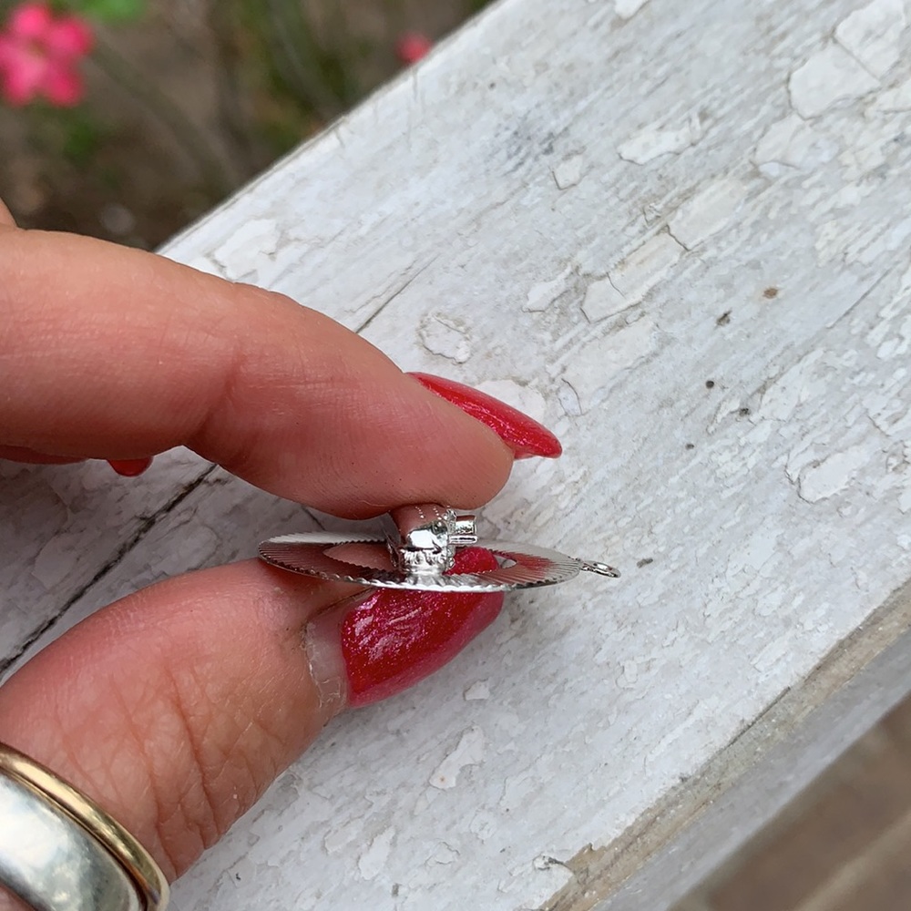 Vintage Sterling Cruise Ship Circle Disc Charm - Picture 13 of 16